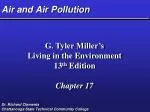 Air and Air Pollution - slide 1