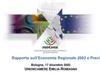 Rapporto sull’Economia Regionale 2002 e Previsioni 2003