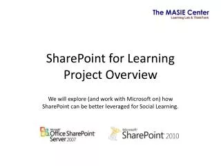 SharePoint for Learning Project Overview