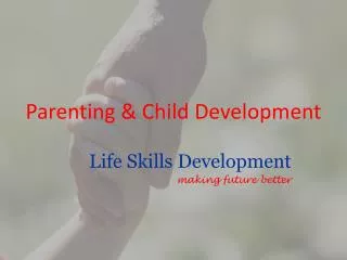 Parenting &amp; Child Development