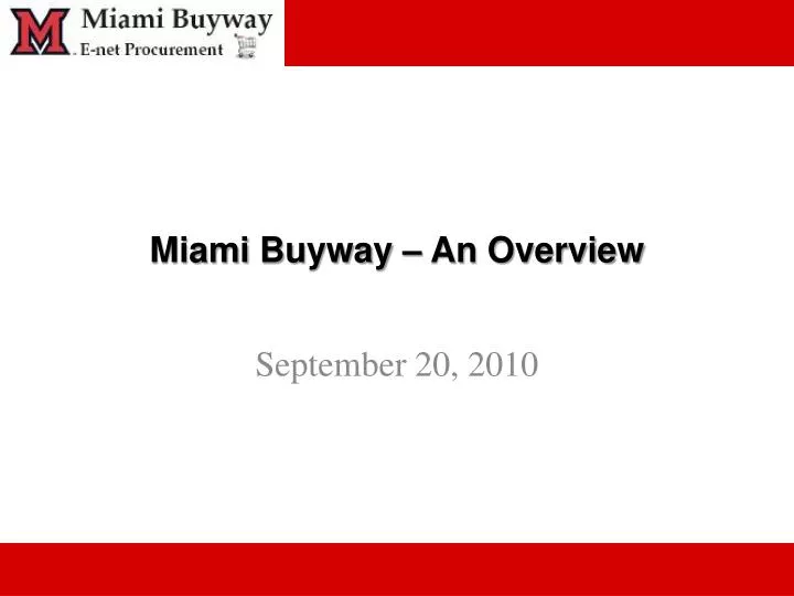 miami buyway an overview
