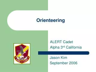 Orienteering