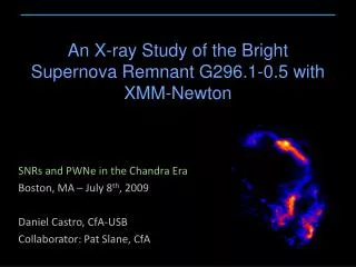 An X-ray Study of the Bright Supernova Remnant G296.1-0.5 with XMM-Newton