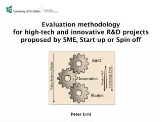 Evaluation methodology for high-tech and innovative R&amp;D projects proposed by SME, Start-up or Spin-off