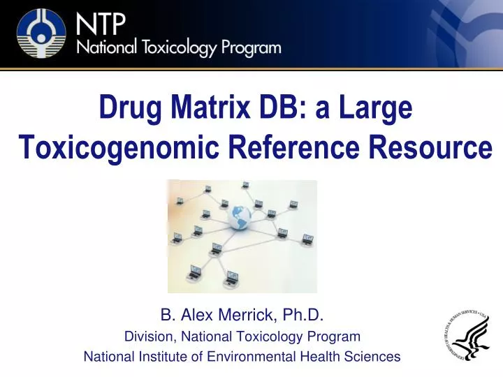 drug matrix db a large t oxicogenomic r eference r esource