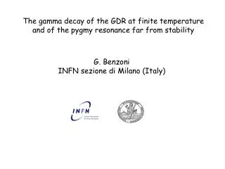 The gamma decay of the GDR at finite temperature and of the pygmy resonance far from stability