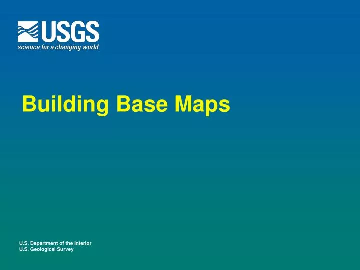 building base maps