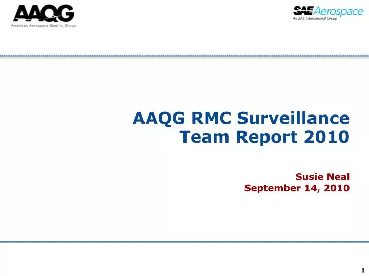 aaqg rmc surveillance team report 2010