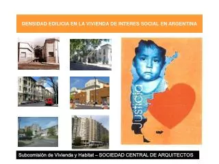 densidad edilicia en la vivienda de interes social en argentina