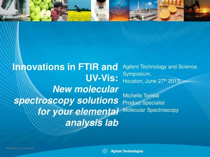 innovations in ftir and uv vis new molecular spectroscopy solutions for your elemental analysis lab