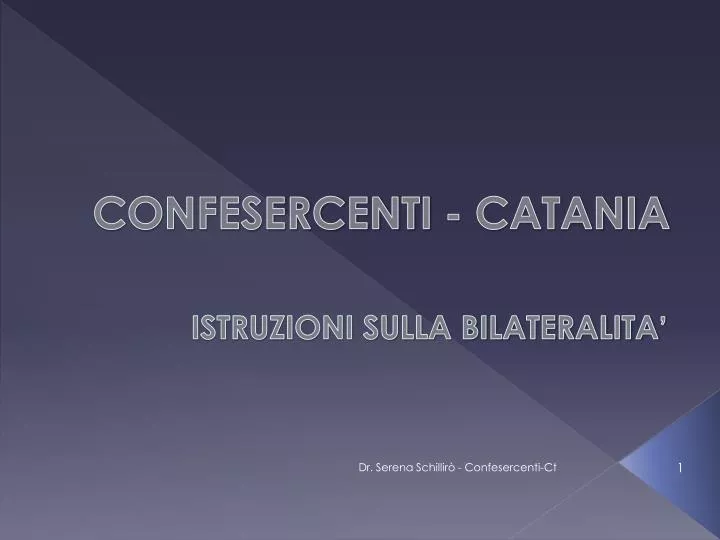 confesercenti catania