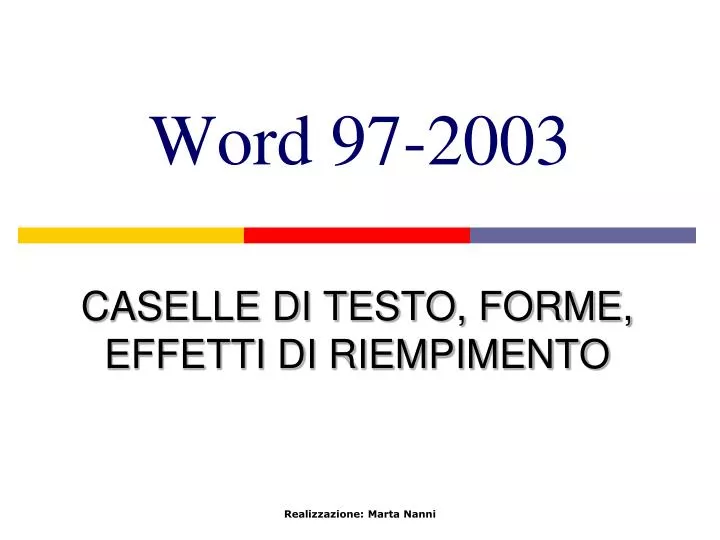 word 97 2003