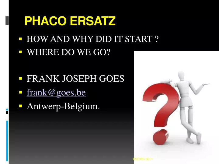 phaco ersatz