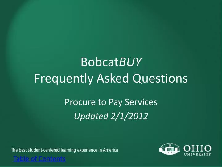 bobcat buy frequently asked questions