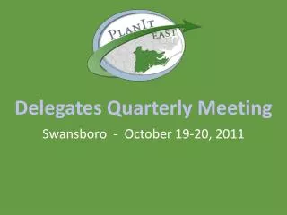 Delegates Quarterly Meeting