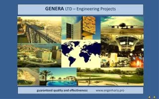 GENERA LTD – Engineering Projects