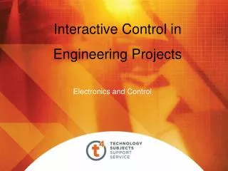 Interactive Control in Engineering Projects