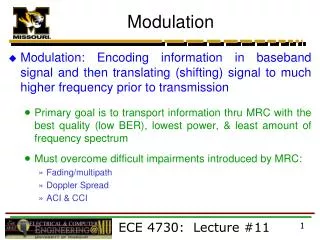 Modulation