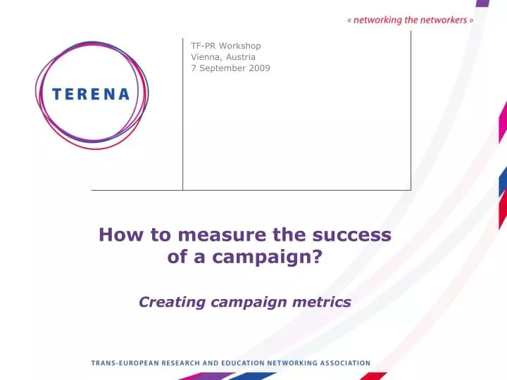 how to measure the success of a campaign creating campaign metrics