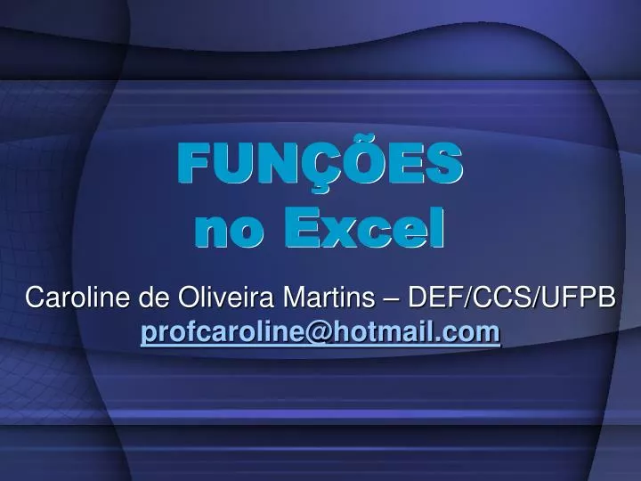 fun es no excel