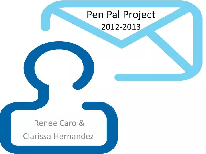 pen pal project 2012 2013