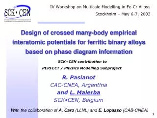 Design of crossed many-body empirical interatomic potentials for ferritic binary alloys based on phase diagram informati