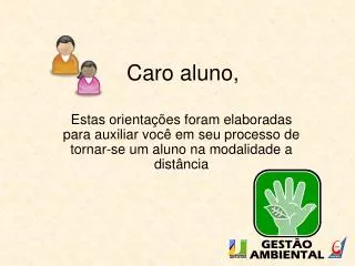 caro aluno