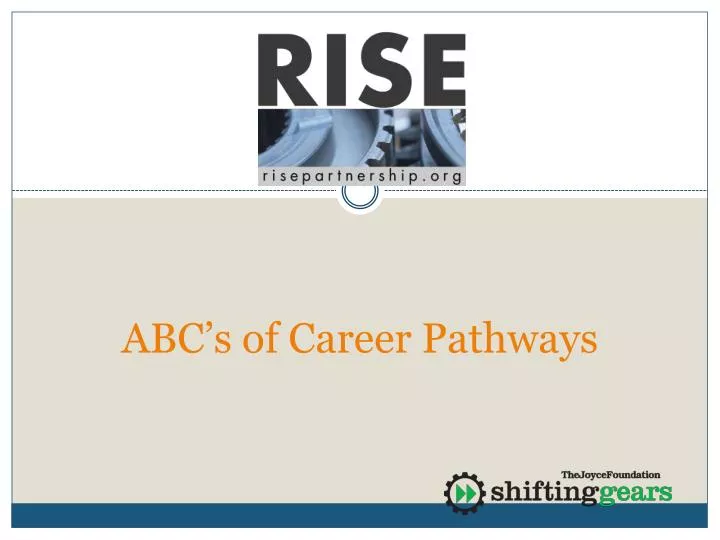 abc s of career pathways