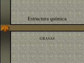 estructura qu mica