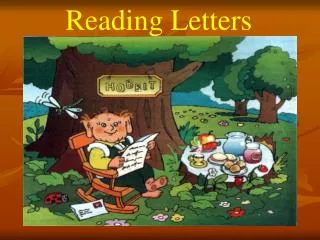 Reading Letters