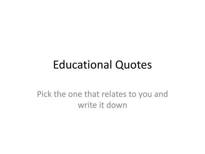 educational quotes