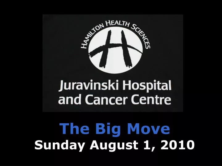 the big move sunday august 1 2010