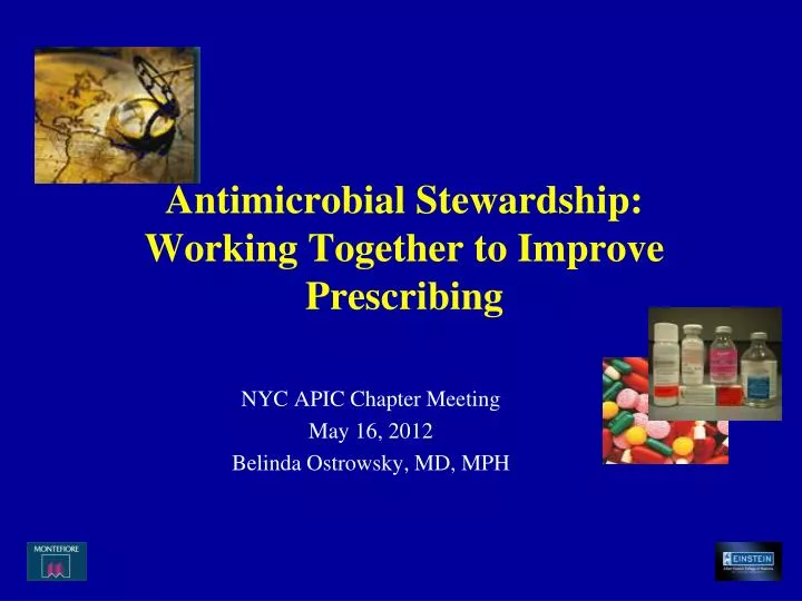antimicrobial stewardship working together to improve prescribing
