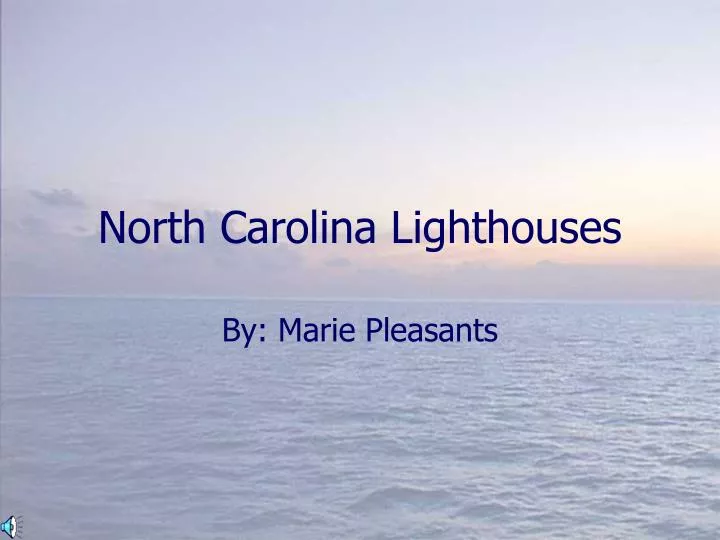 north carolina lighthouses