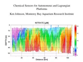 Chemical Sensors for Autonomous and Lagrangian Platforms Ken Johnson, Monterey Bay Aquarium Research Institute