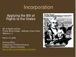 Incorporation - slide 1