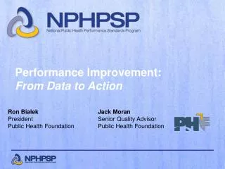Performance Improvement: From Data to Action
