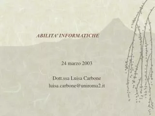 abilita informatiche