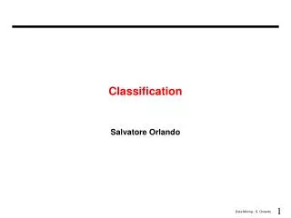 classification