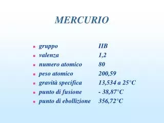 mercurio