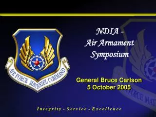 General Bruce Carlson 5 October 2005