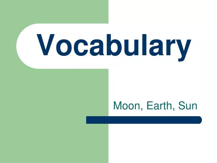 vocabulary