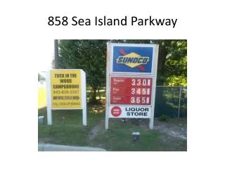 858 Sea Island Parkway