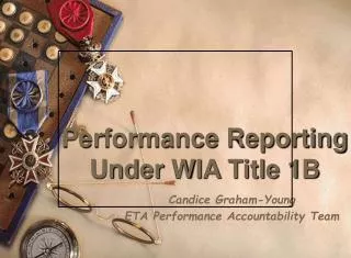 performance reporting under wia title 1b