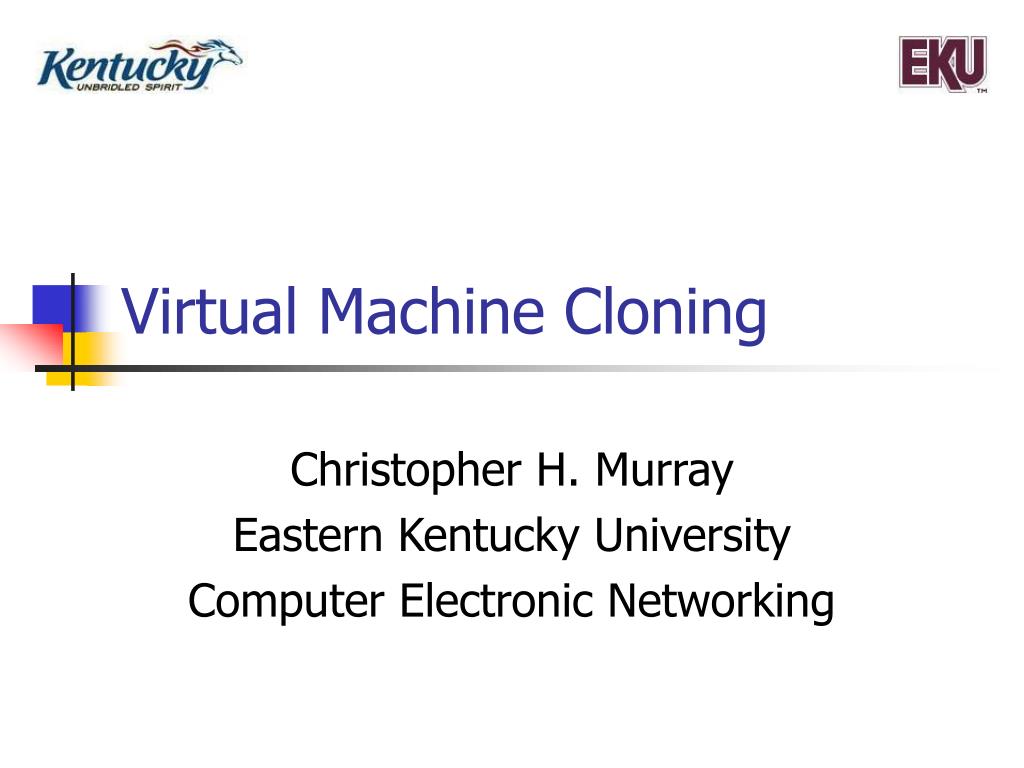 PPT Virtual Machine Cloning PowerPoint Presentation, free download