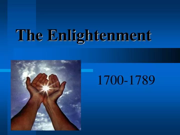 the enlightenment