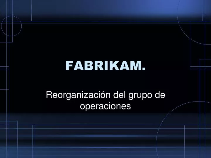 fabrikam