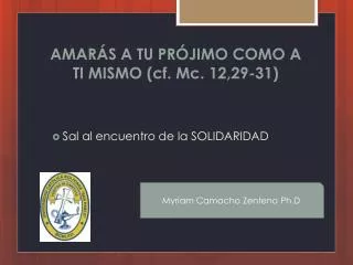amar s a tu pr jimo como a ti mismo cf mc 12 29 31