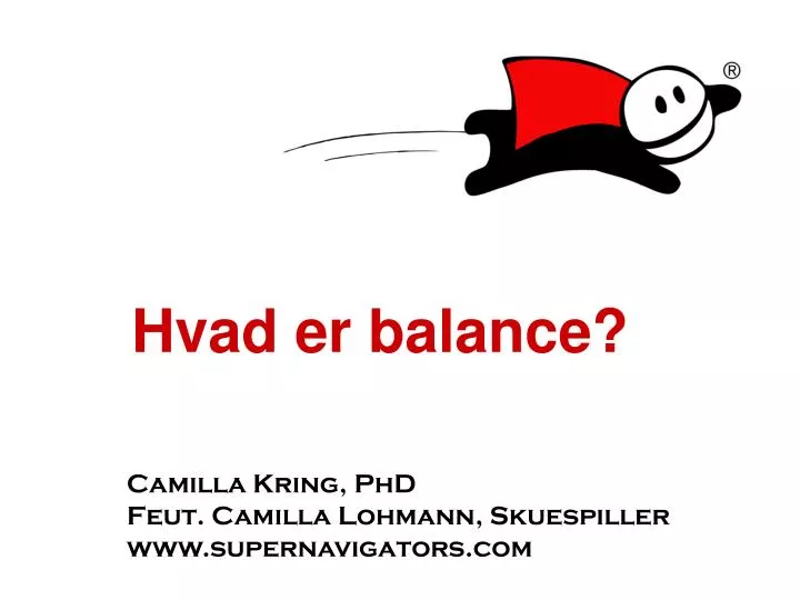 hvad er balance