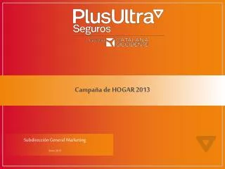 campa a de hogar 2013